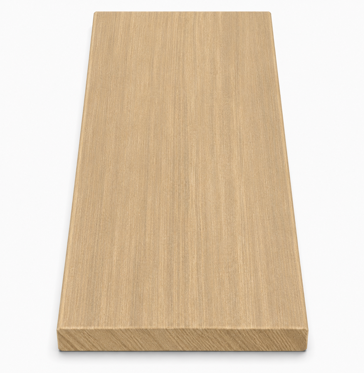 Wood finish sample in a light natural color